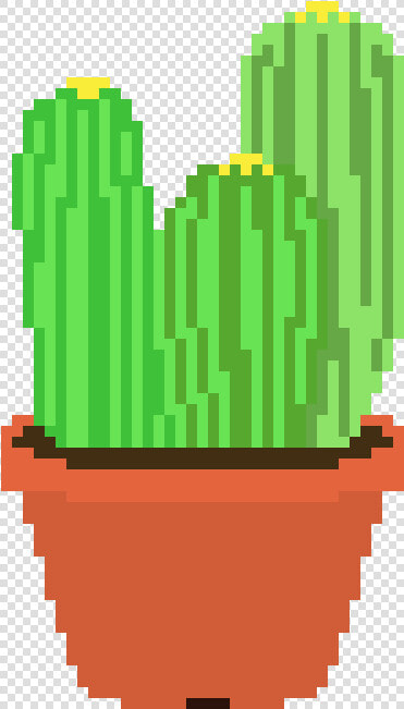 Cacti Plant Pixel Transparent Background  HD Png DownloadTransparent PNG