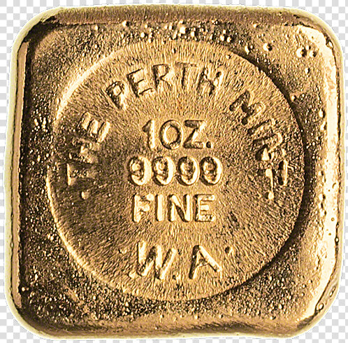 Perth Mint Gold Bar   Perth Mint Square Gold  HD Png DownloadTransparent PNG