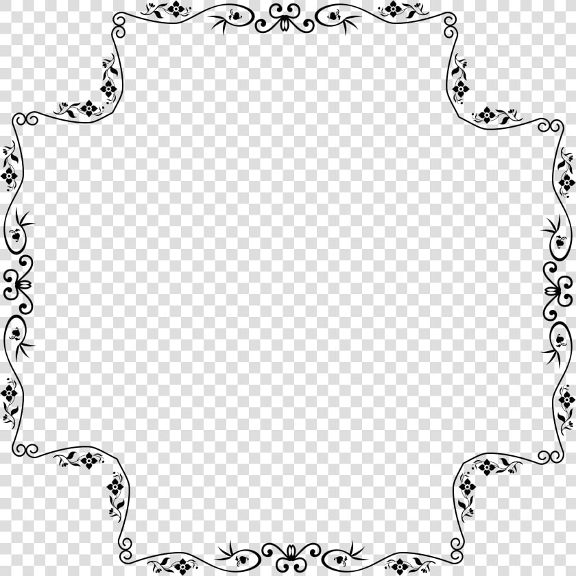 Marco Negro Png   Marcos Blanco Y Negro  Transparent PngTransparent PNG