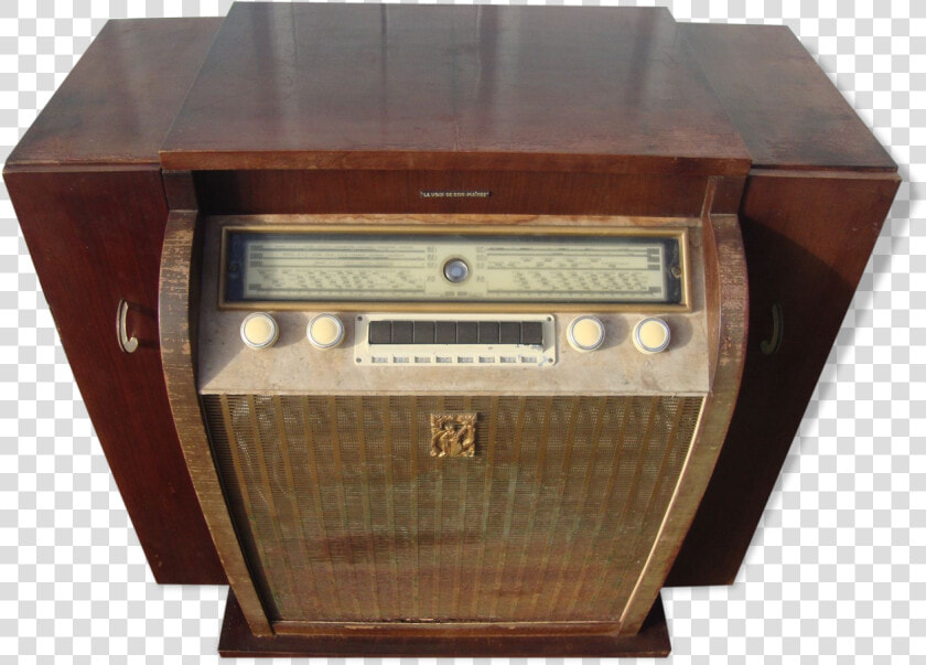 Furniture Old Radio Tsf Wooden Brand Voice Of His Master   Plywood  HD Png DownloadTransparent PNG