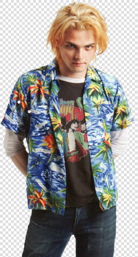 Image Image Gerard Way Png   Gerard Way Blond Hair  Transparent PngTransparent PNG