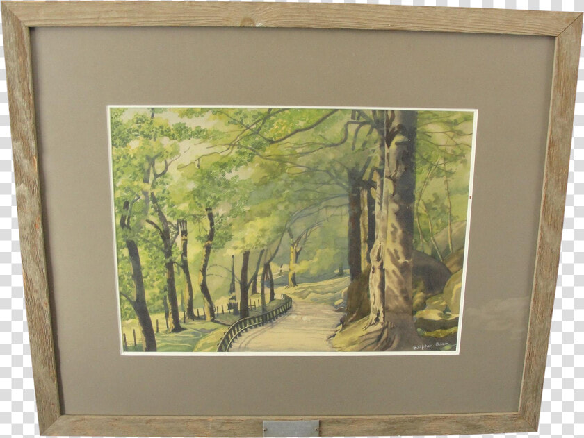 Watercolor Landscape Painting By Stephen Adam   HD Png DownloadTransparent PNG