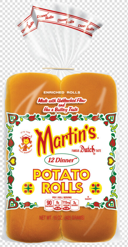 Martin S® Dinner Potato Rolls   Martin  39 s Potato Rolls  HD Png DownloadTransparent PNG