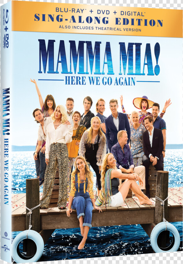 Mamma Mia Class Img Responsive True Size   Mamma Mia 2 Dvd  HD Png DownloadTransparent PNG