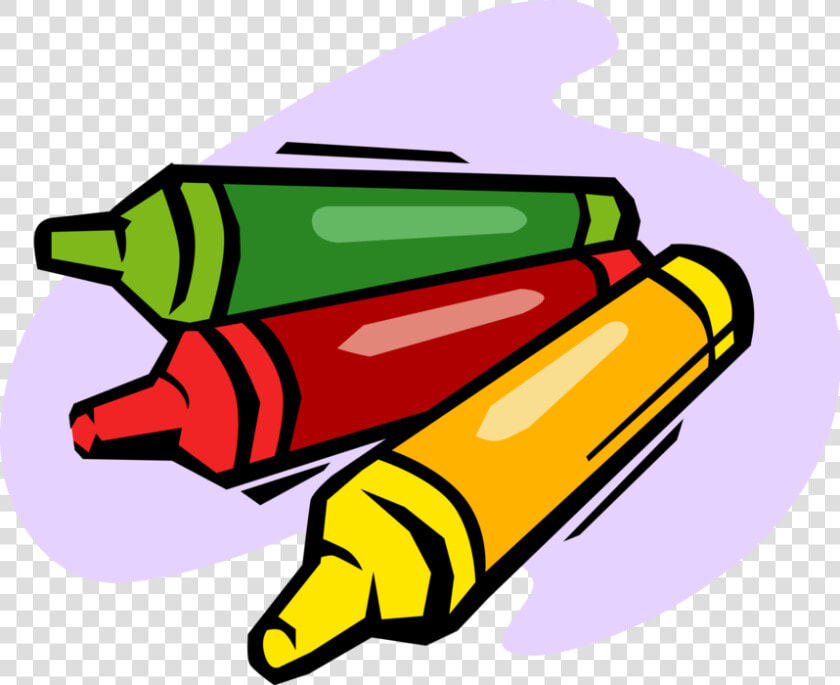 Vector Illustration Of Child S Colored Wax Crayons  HD Png DownloadTransparent PNG