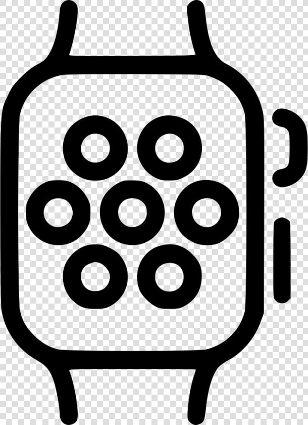 Apple Watch   Apple Watch Icon White  HD Png DownloadTransparent PNG