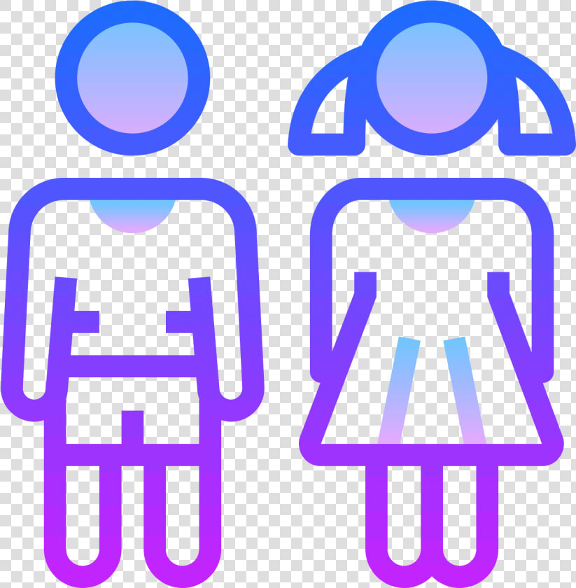 There Is A Simplified Drawing Of Two People Holding   Icon Png Homem E Mulher  Transparent PngTransparent PNG