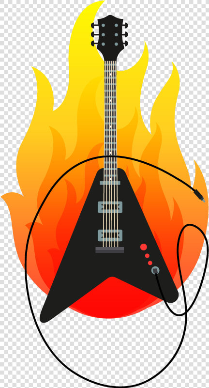 Transparent Flames Clipart Png   Guitar I Flames Png  Png DownloadTransparent PNG