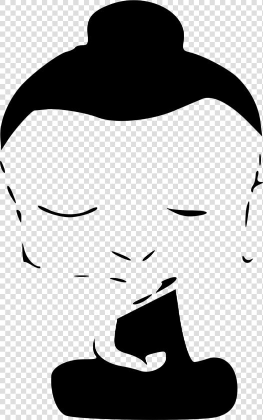 Monk Black Png   Png Download   Buddhism  Transparent PngTransparent PNG