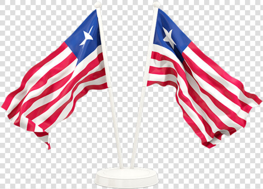 Two Waving Flags   Bandera Colombia Y Estados Unidos  HD Png DownloadTransparent PNG