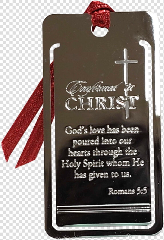 Confirmed In Christ Bookmark Verse Romans   Calligraphy  HD Png DownloadTransparent PNG