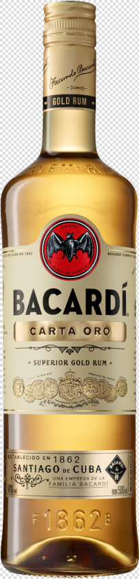 Bacardi Carta Oro Rum  HD Png DownloadTransparent PNG