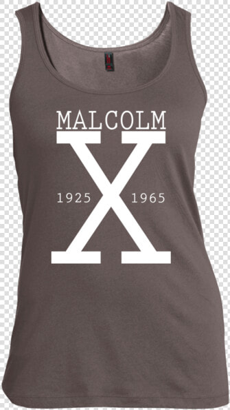Malcolm X Women S Scoop Neck Tank Top white   Malcolm X Shirt  HD Png DownloadTransparent PNG