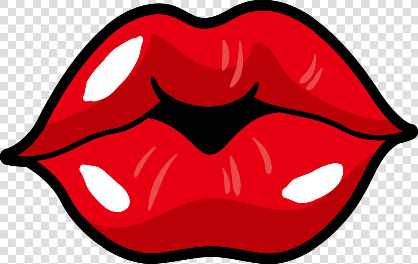 Lip Euclidean Vector Clip Art   Red Lips Clipart Png  Transparent PngTransparent PNG