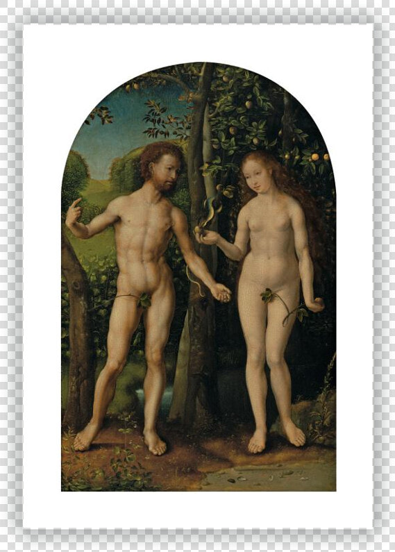 Adam And Eve Mural  HD Png DownloadTransparent PNG