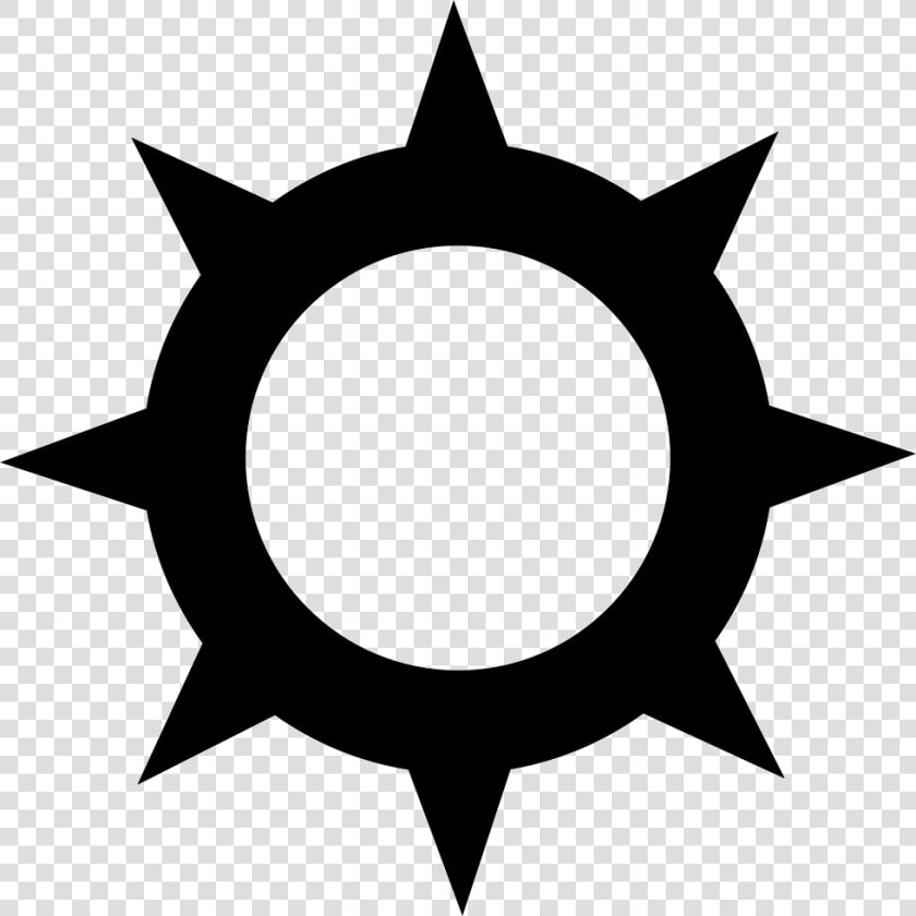 Sun Outline With Spikes At The Edges   Png Spike Logo  Transparent PngTransparent PNG