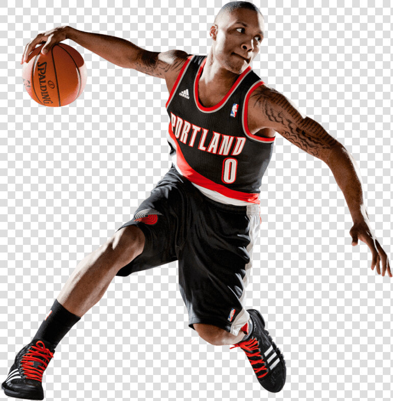 Damian Lillard Fast Dribbling   Damian Lillard Png  Transparent PngTransparent PNG