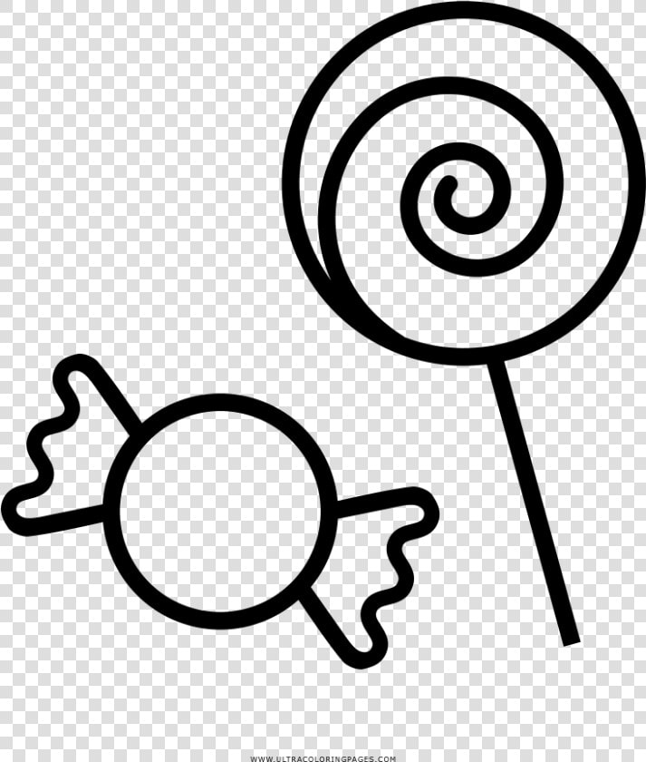 Candies Coloring Page   Circle  HD Png DownloadTransparent PNG