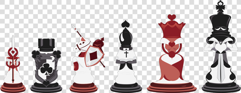 Knights Clipart Clipart Chess   Alice In Wonderland Chess Cartoon  HD Png DownloadTransparent PNG