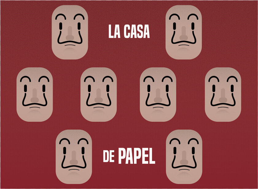 Patches La Casa Del Papel  HD Png DownloadTransparent PNG