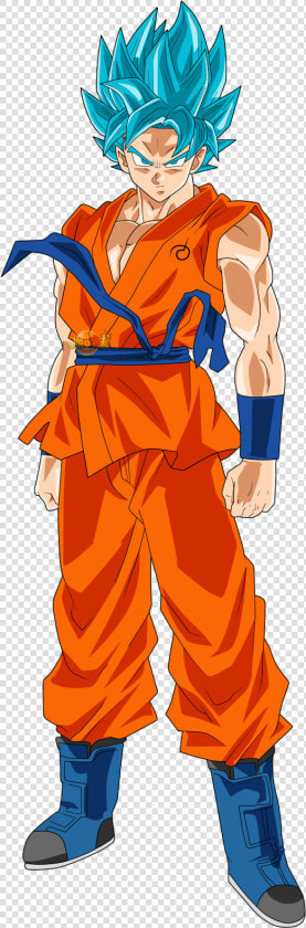 Goku Ssj Dios Azul Png  Transparent PngTransparent PNG