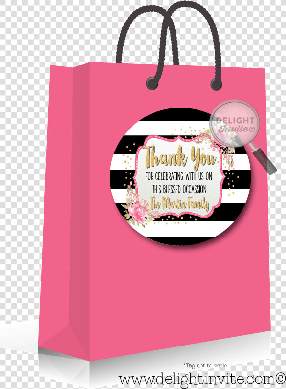 Shabby Chic Vintage Baptism Party Sticker Tags   Birthday  HD Png DownloadTransparent PNG