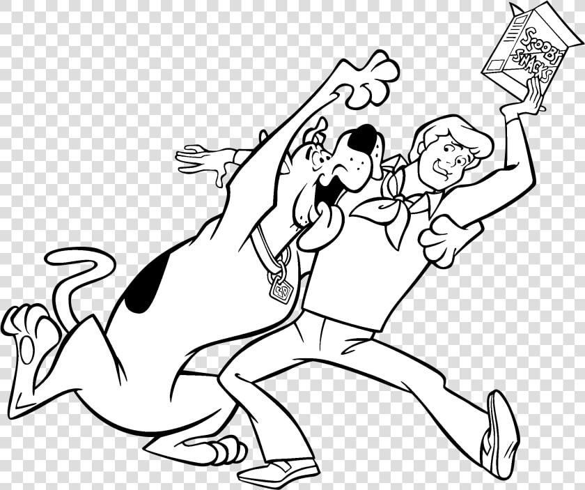Scooby Doo Scooby Snacks Coloring Pages  HD Png DownloadTransparent PNG