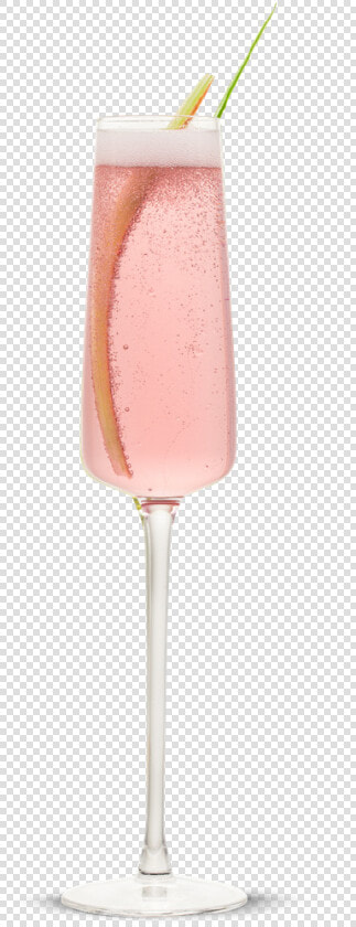 The Rhubarb Fizz   Rhubarb And Ginger Gin Fizz Cocktail  HD Png DownloadTransparent PNG