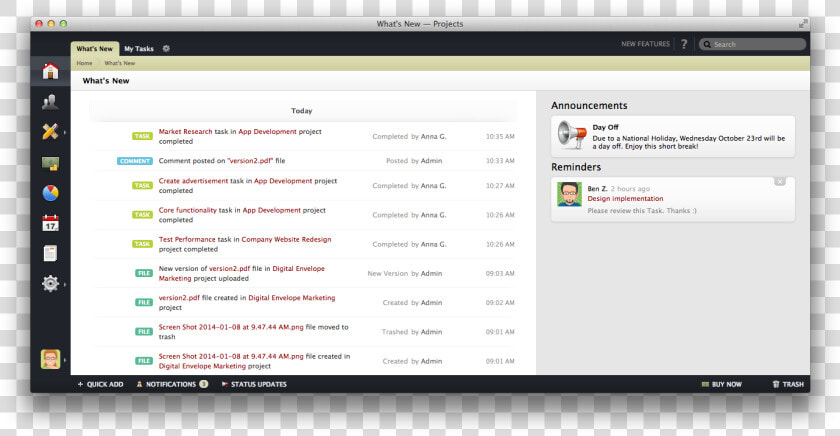 Transparent Announcement Png   Active Collab Projects  Png DownloadTransparent PNG