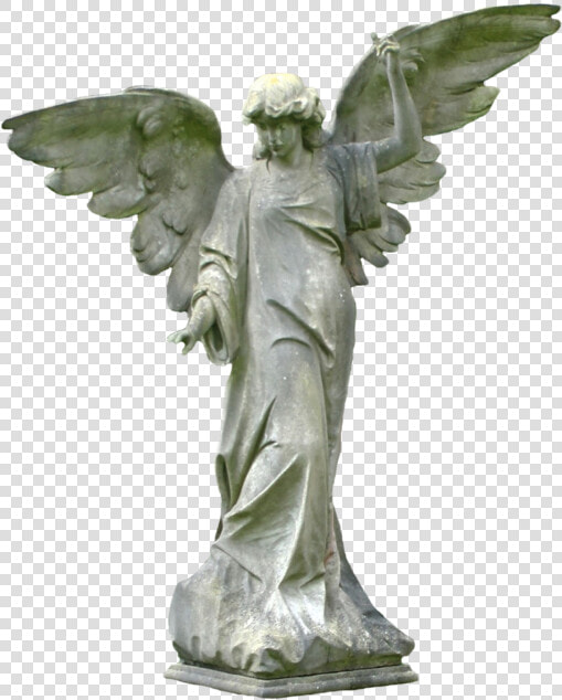 Statue Angels Cemetery   Angels Statue For Cemetery  HD Png DownloadTransparent PNG