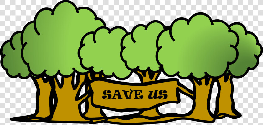 Thumb Image   Save The Trees Cartoon  HD Png DownloadTransparent PNG
