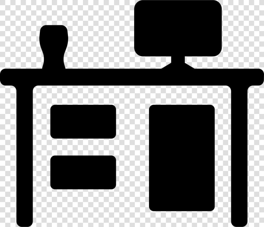 Desk   Desk Vector Icon Png  Transparent PngTransparent PNG