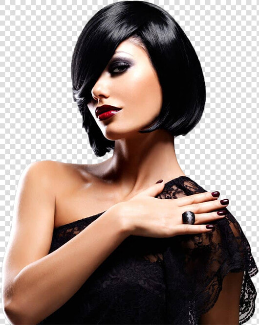 Capelli A Caschetto Con Ciocche Colorate  HD Png DownloadTransparent PNG