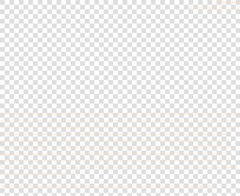 Dimensions  10½” W X 10½” H X 1⅞” D To Florence Is   Letter  HD Png DownloadTransparent PNG