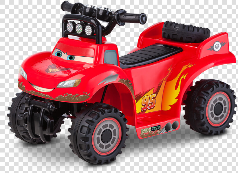 Cars Baja Mcqueen Toddler Quad   Lighting Mcqueen Razor Scooter  HD Png DownloadTransparent PNG
