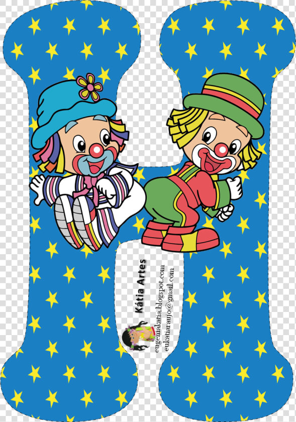 Clown Clipart Marshmallow   Letras De Payasitos Pata Patta  HD Png DownloadTransparent PNG