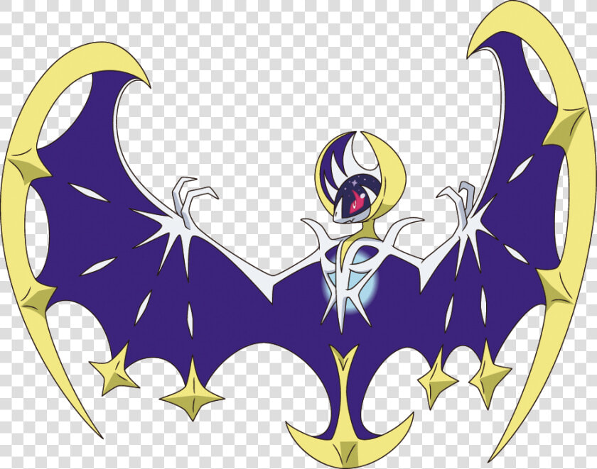 792lunala Sm Anime   Pokemon Lunala  HD Png DownloadTransparent PNG