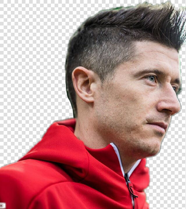  lewandowski  robert Lewandowski  poland  bayern  fc   Robert Lewandowski Hair Close Up  HD Png DownloadTransparent PNG