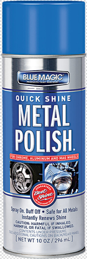 Quick Shine Metal Polish Aerosol   Tread  HD Png DownloadTransparent PNG