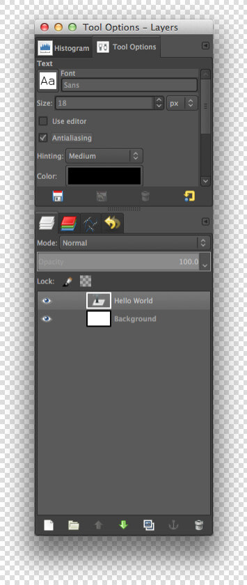 Gimp Tool Options Selected  HD Png DownloadTransparent PNG