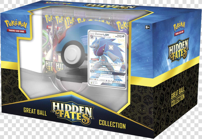 Hidden Fates Great Ball Gx Collection Box Set   Hidden Fates Great Ball Collection  HD Png DownloadTransparent PNG