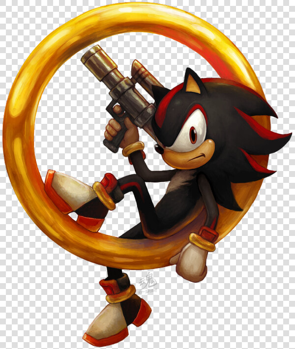 Sonic And Shadow   Shadow The Hedgehog Fan Art  HD Png DownloadTransparent PNG