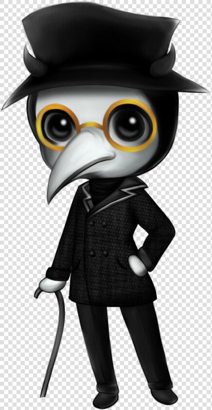 Plague Doctor Png   Cute Animated Plague Doctor  Transparent PngTransparent PNG