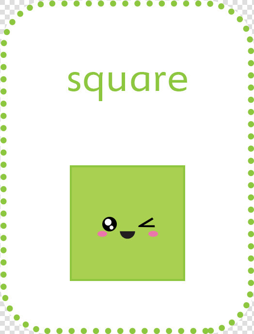 Geometric Shapes Flashcards Square   Star Flashcards  HD Png DownloadTransparent PNG