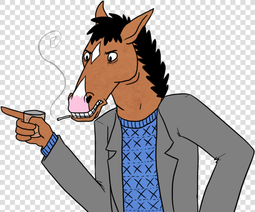 Horse grooming   Bojack Horseman Png  Transparent PngTransparent PNG