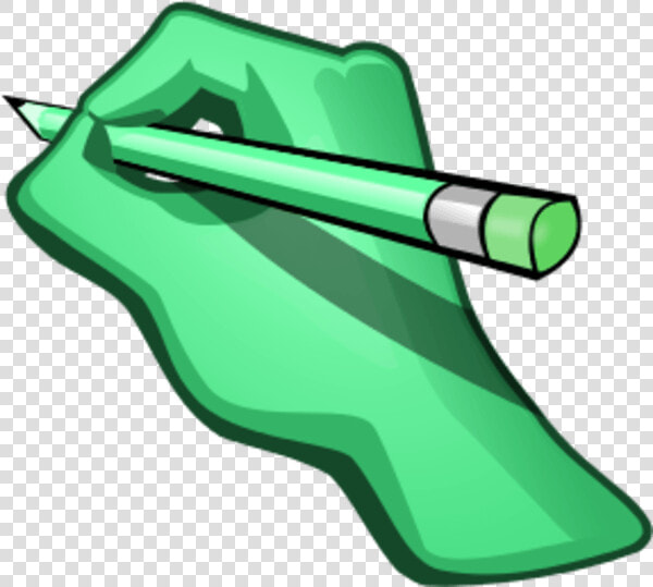 Hand Pencil Cliparts   Hand With Pencil Animation  HD Png DownloadTransparent PNG