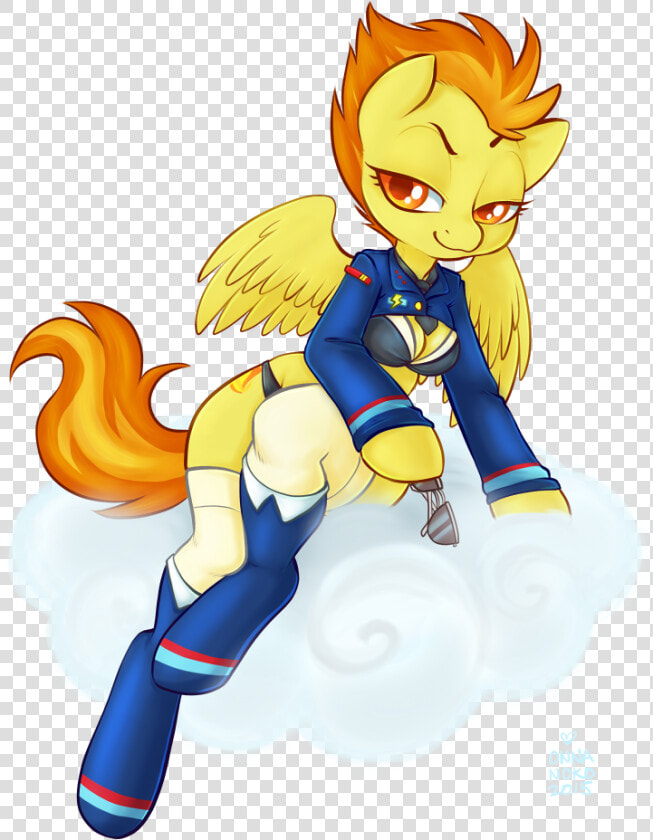 Sexy Anthro Spitfire Mlp  HD Png DownloadTransparent PNG