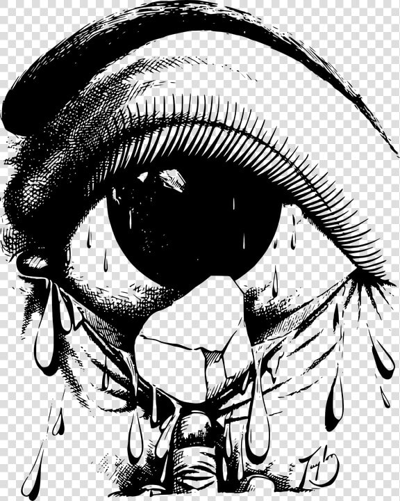 Crying Eyes Hd Clipart   Crying Drawing  HD Png DownloadTransparent PNG
