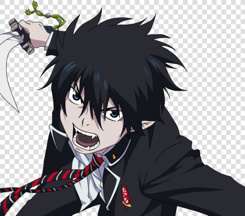 Blue Exorcist Rin   Png Download   Rin Ao No Exorcist Render  Transparent PngTransparent PNG