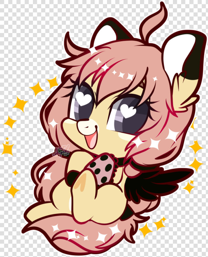 Snow Angel  Chibi  Colored Wings  Commission  Female    Cartoon  HD Png DownloadTransparent PNG